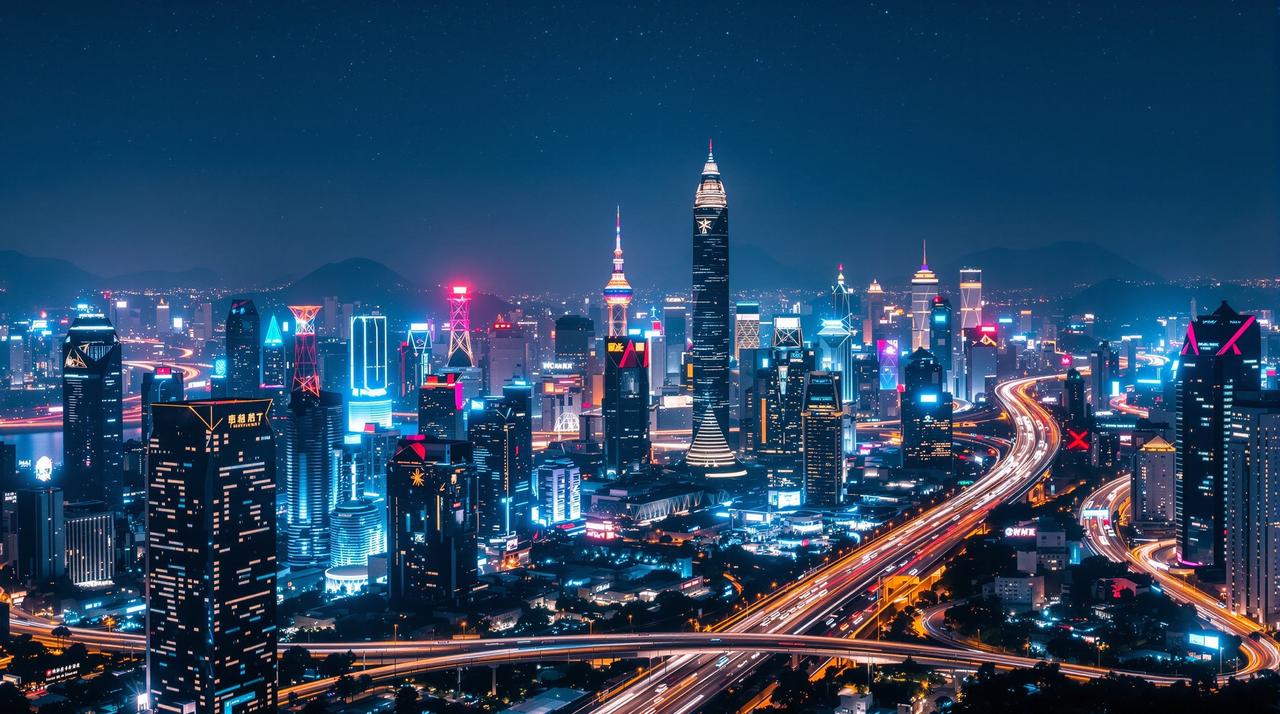 电影韩国 - 城市夜景延时摄影 投稿封面